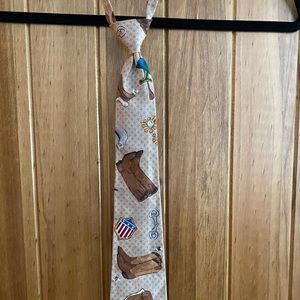 Western cowboy or cowgirl tie